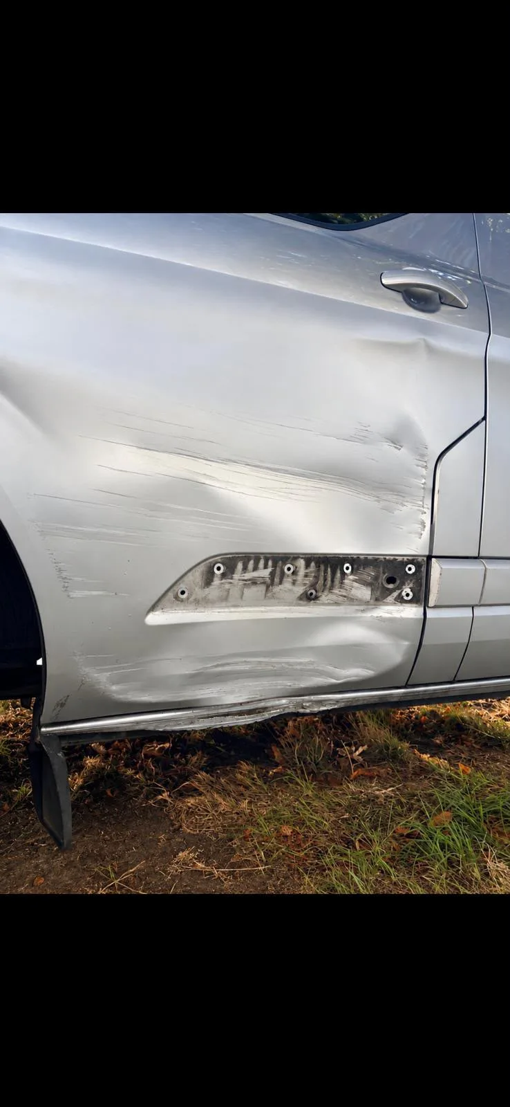 Ford Transit Van Side Impact Damage Repair