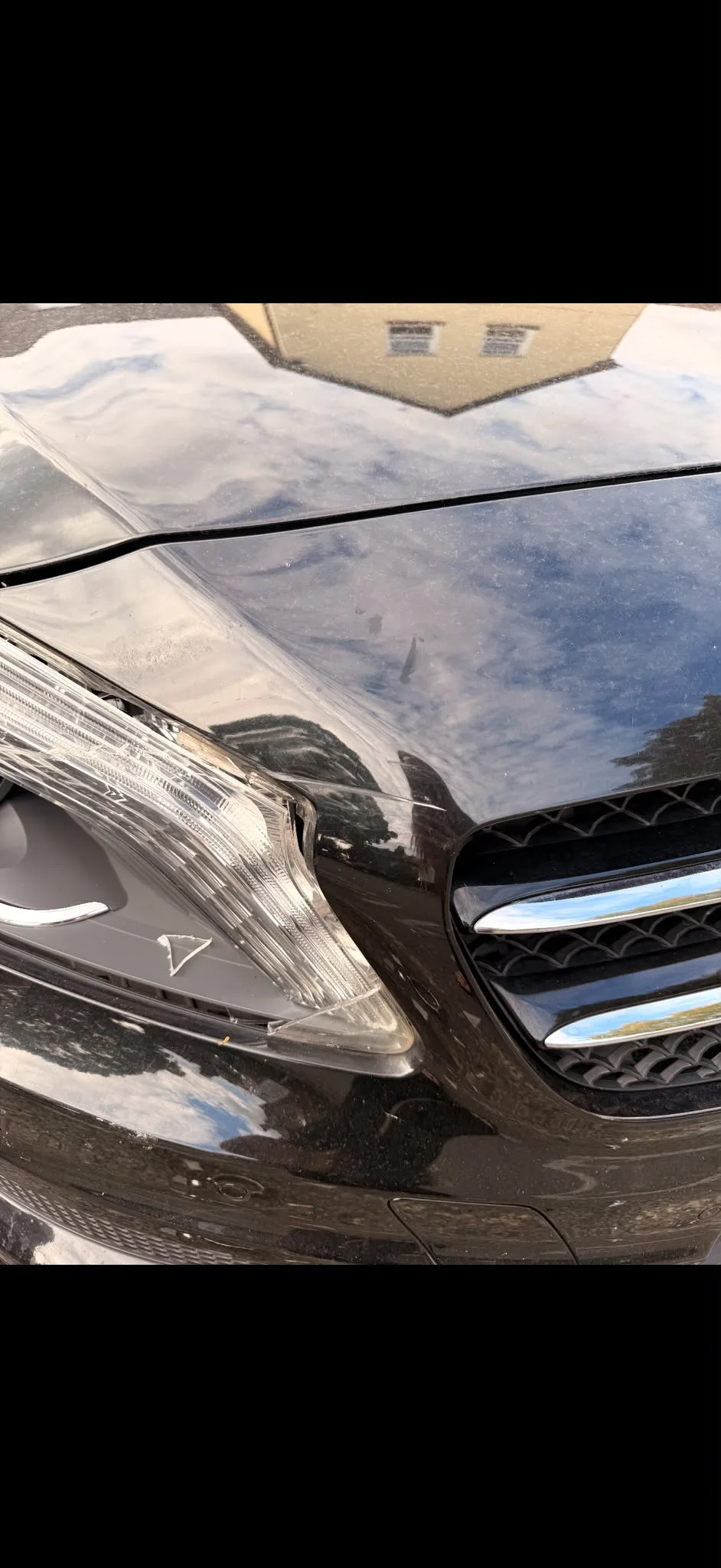 Mercedes A-Class Crash Repair in Byfleet, Surrey