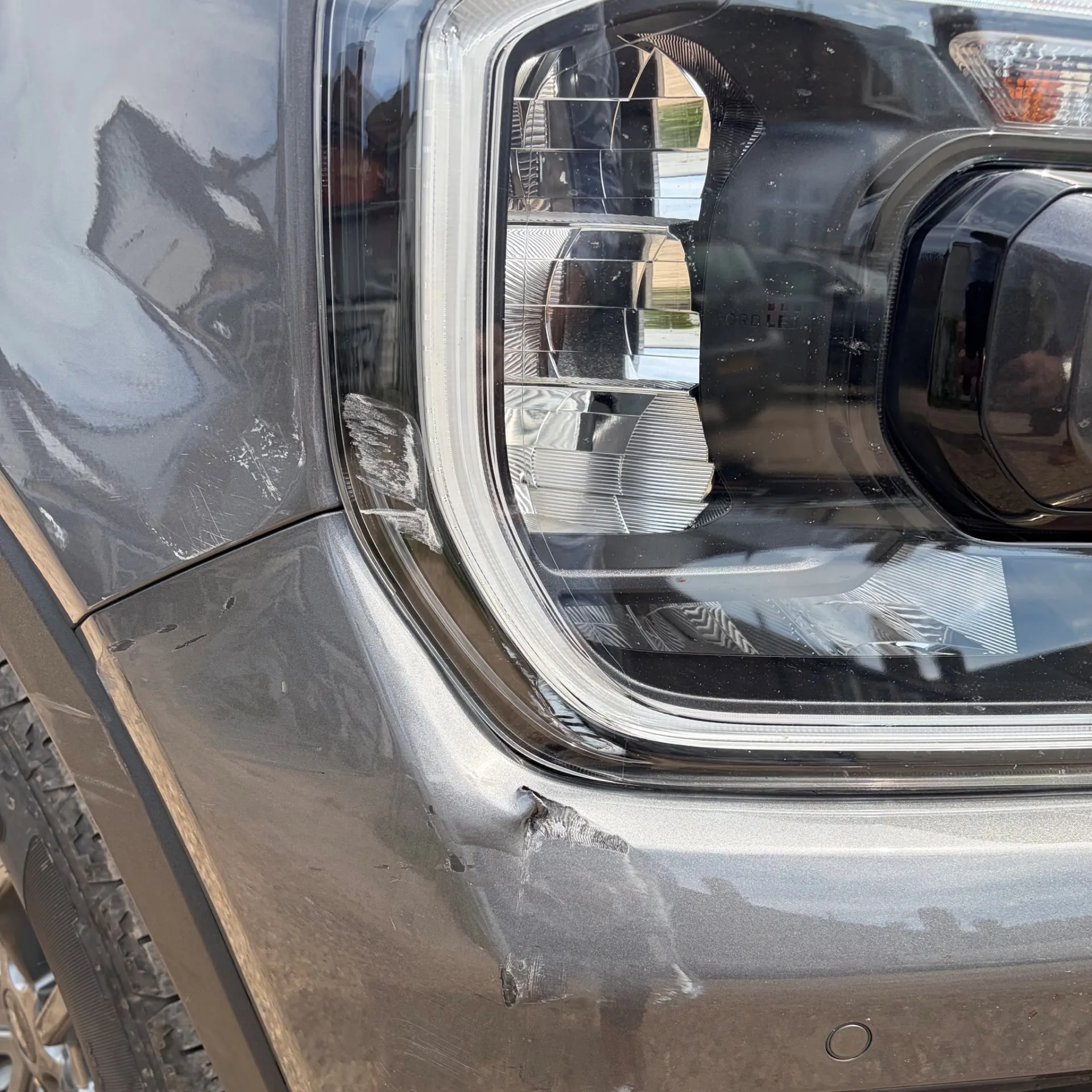 Ford Ranger Wing Repair in Woking, Surrey