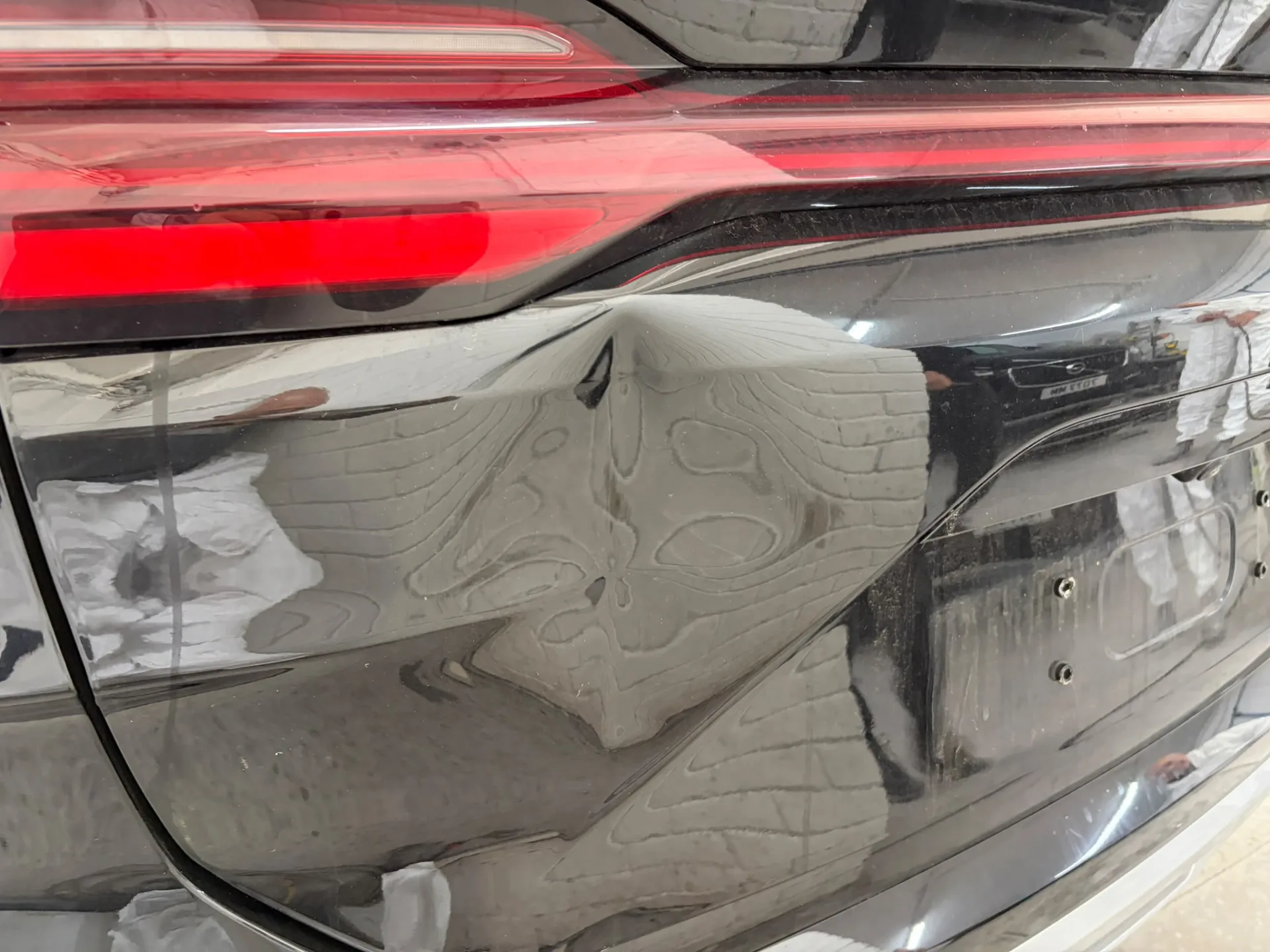 Before — BYD hit by another vehicle