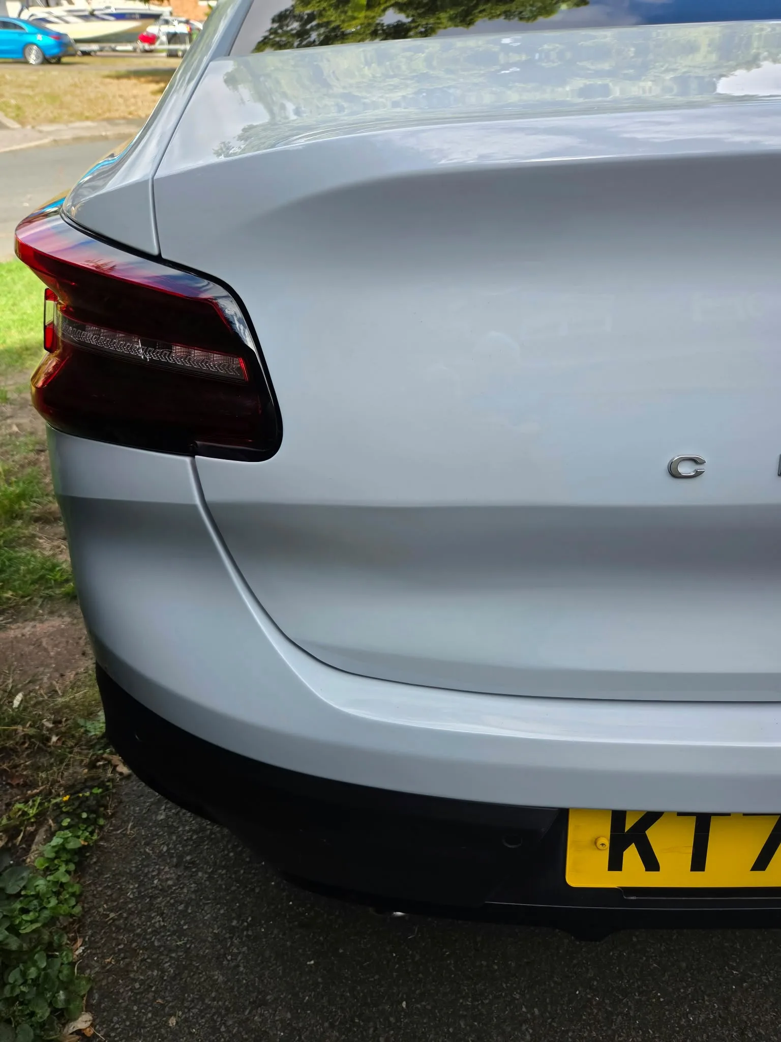Citroen Reversed into a Skip