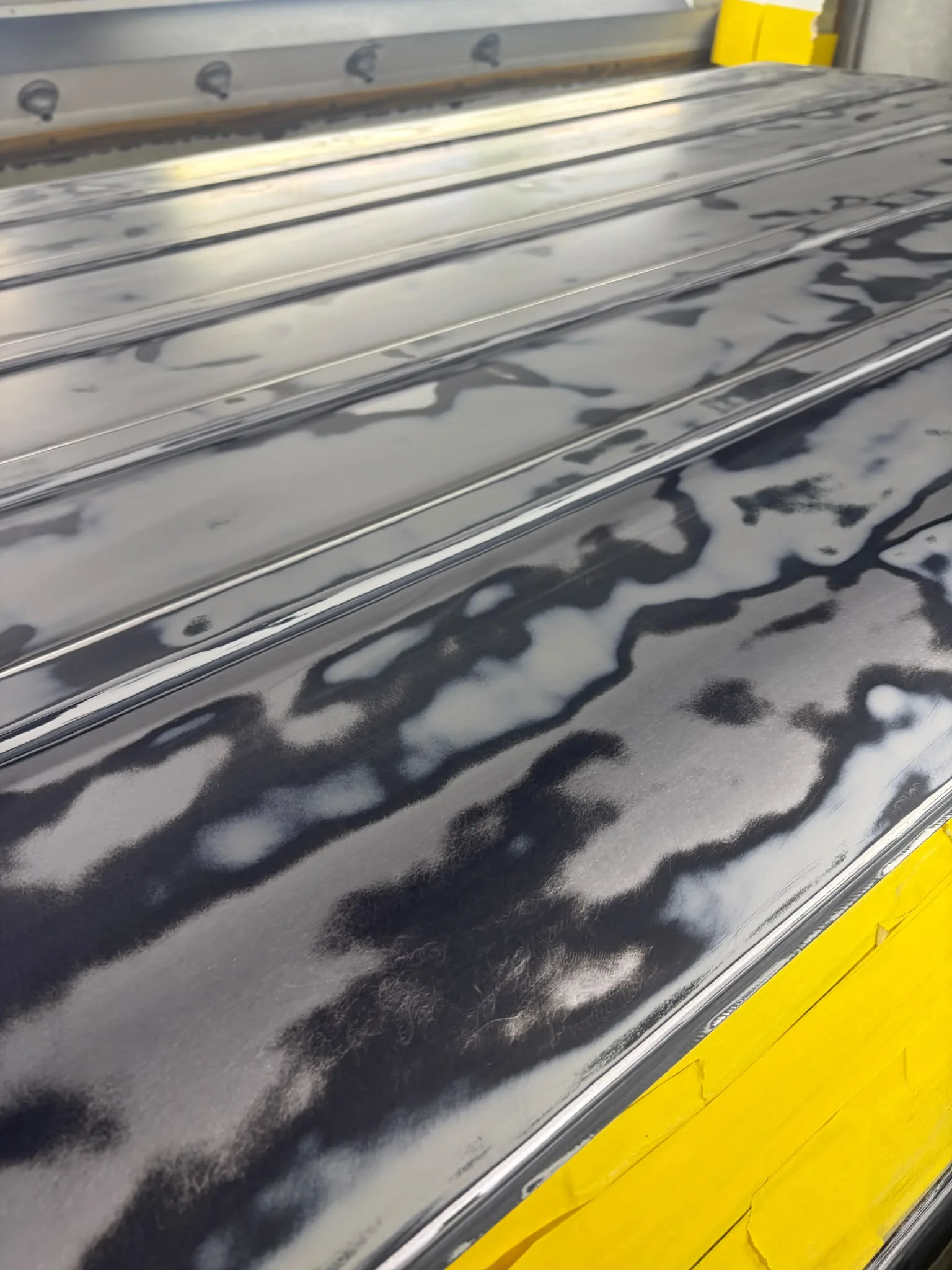 Land Rover Roof Paint Repair and Respray in Surrey
