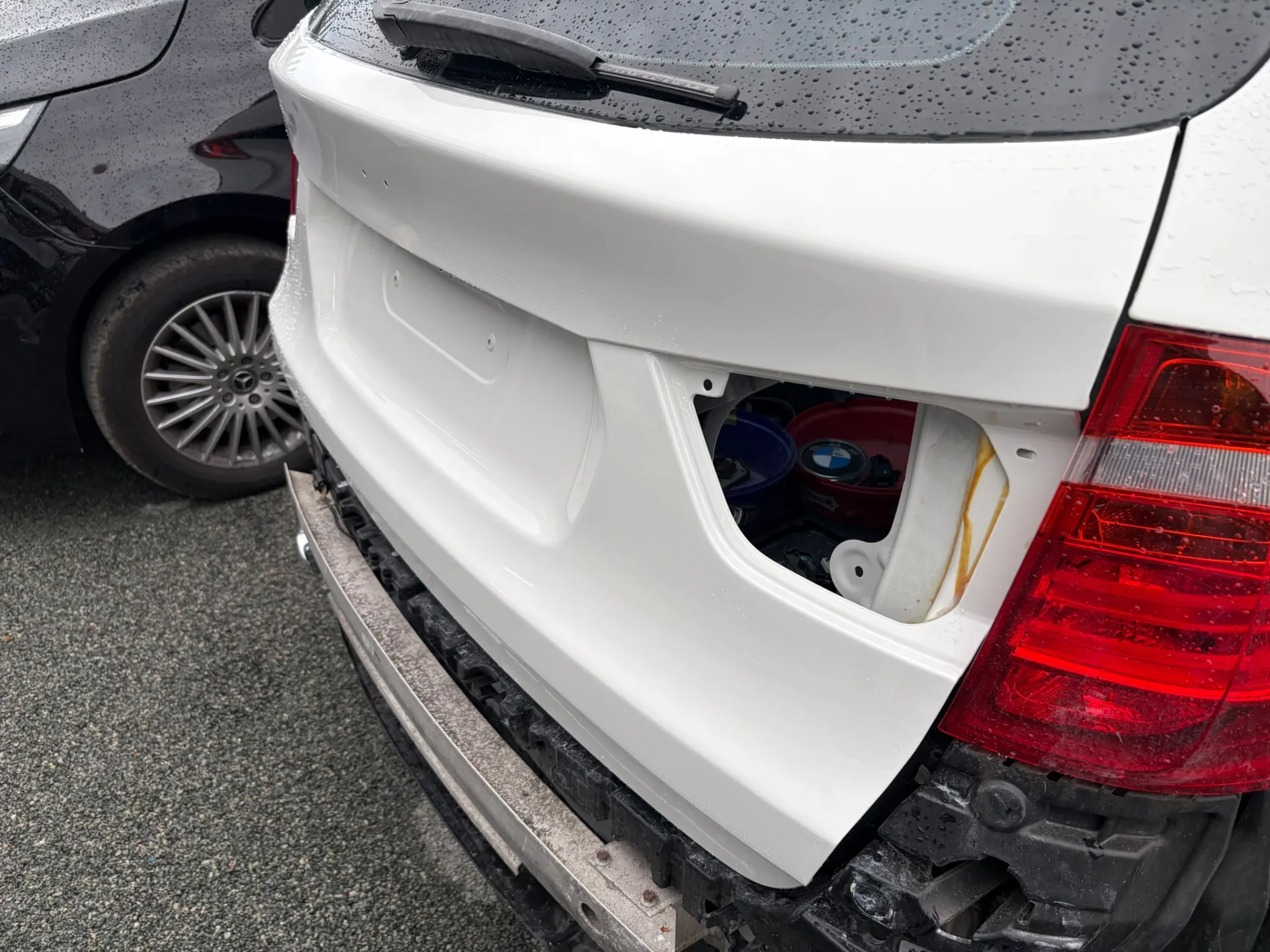 BMW Rear-End Accident Damage Repair in Guildford, Surrey
