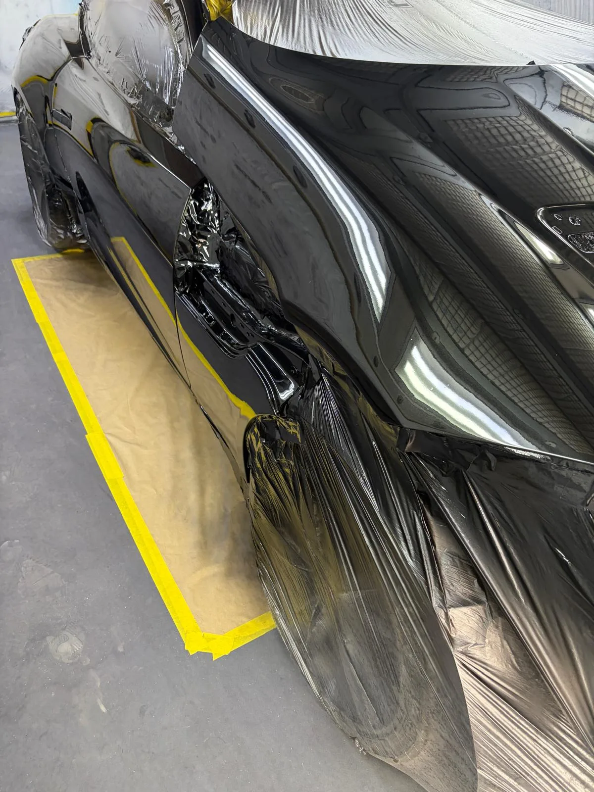 Jaguar F-Type Hit-and-Run Crash Repair in Farnham, Surrey