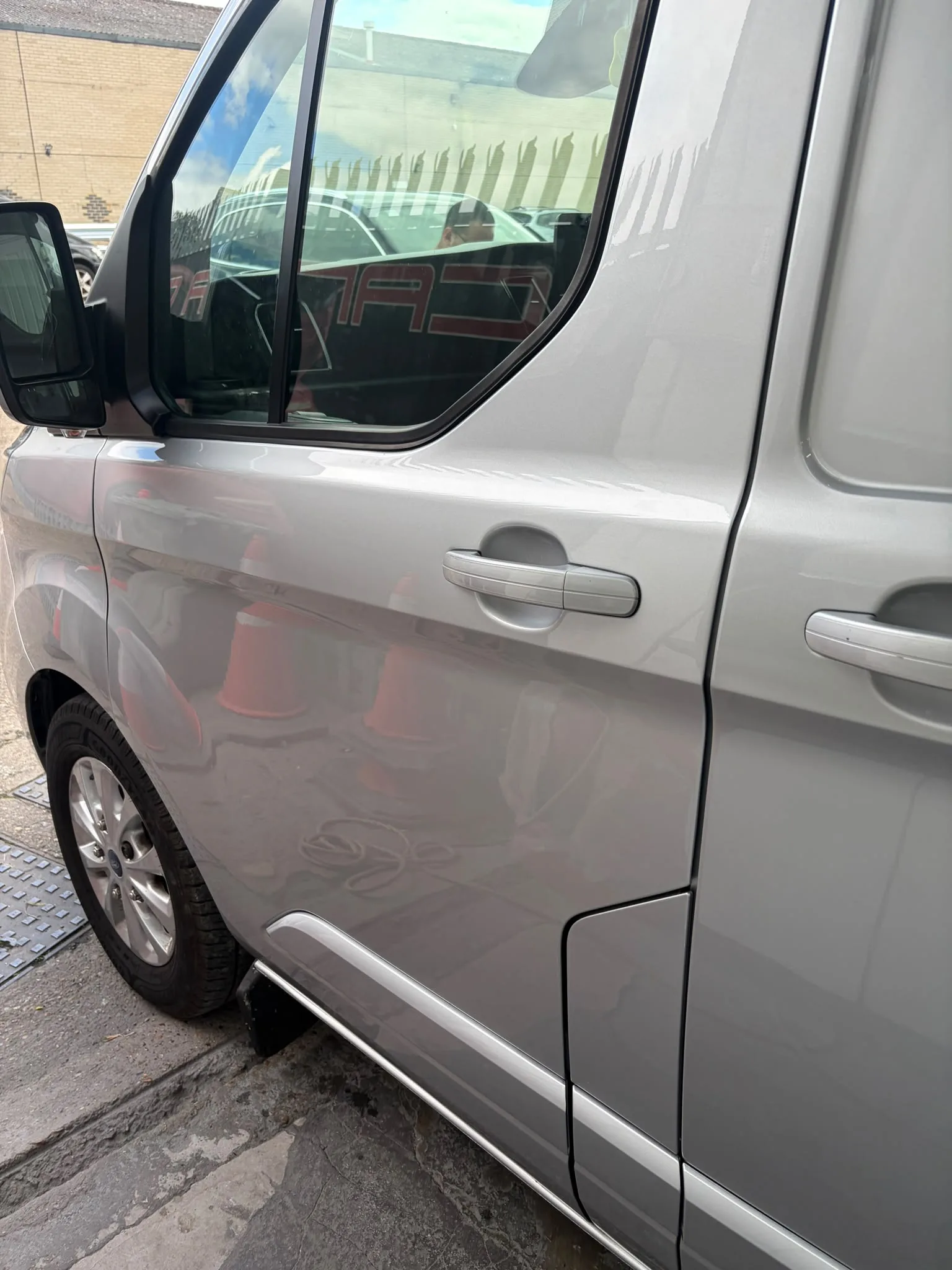 Ford Transit Van Side Impact Damage Repair