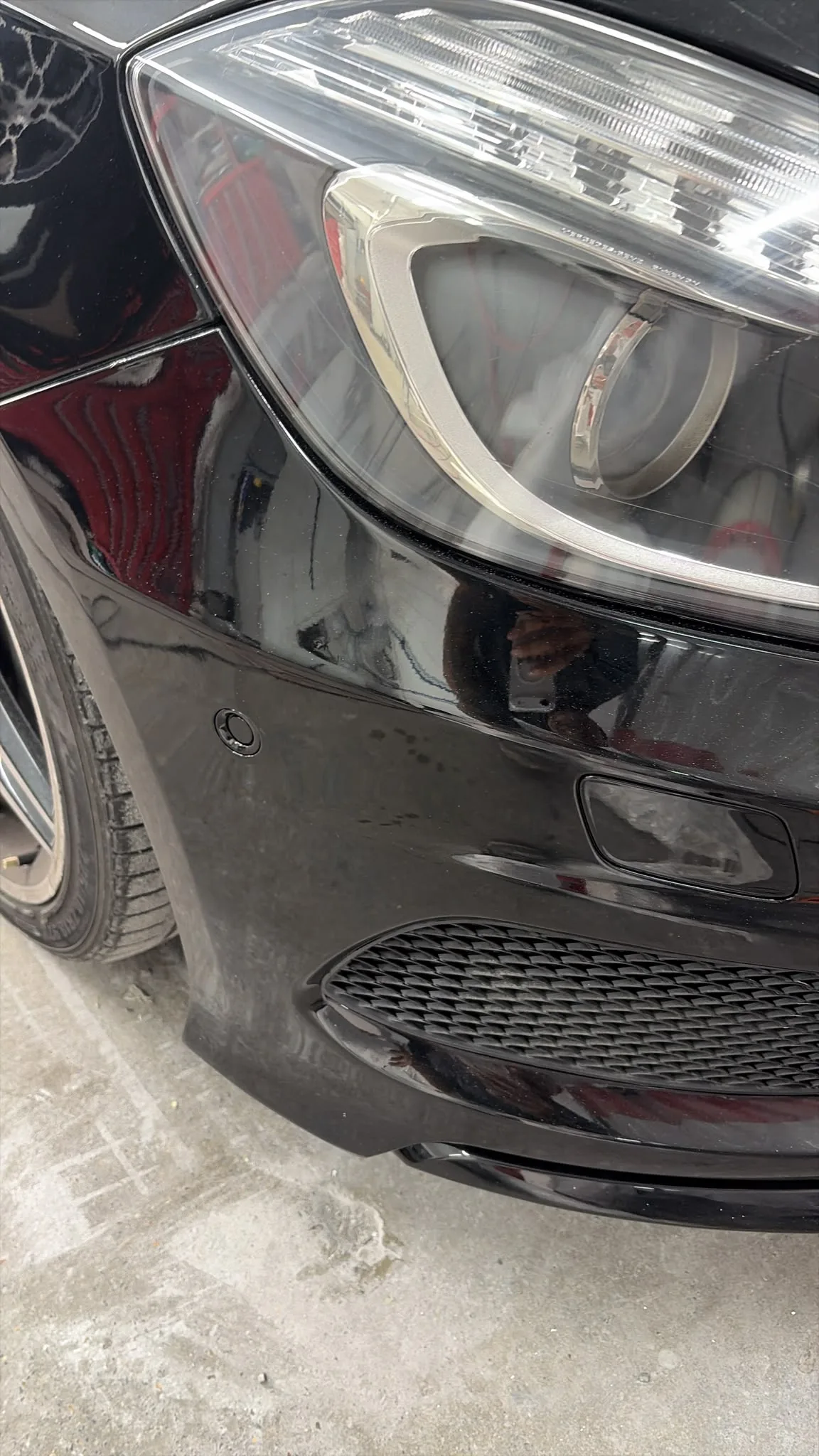 Mercedes A-Class Crash Repair in Byfleet, Surrey