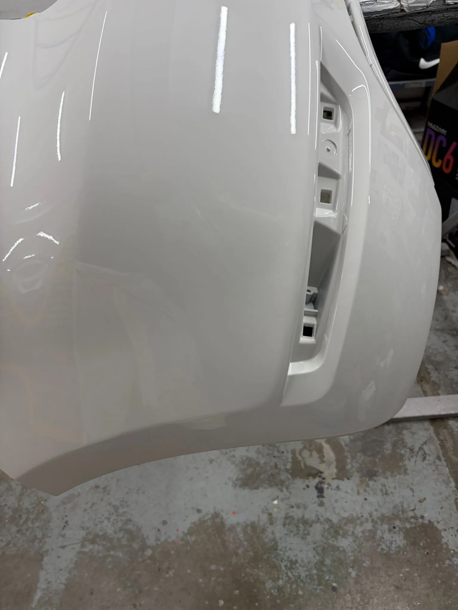 Flaking Bumper Paint Respray